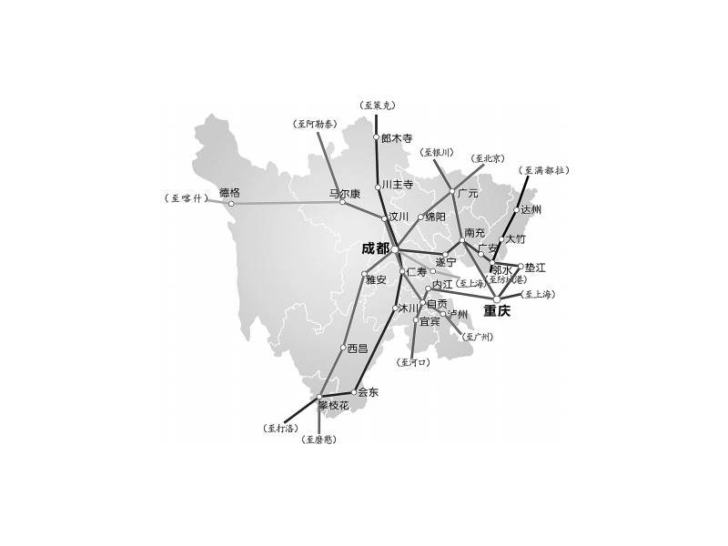 未來十年 5000公里高速鋪四川