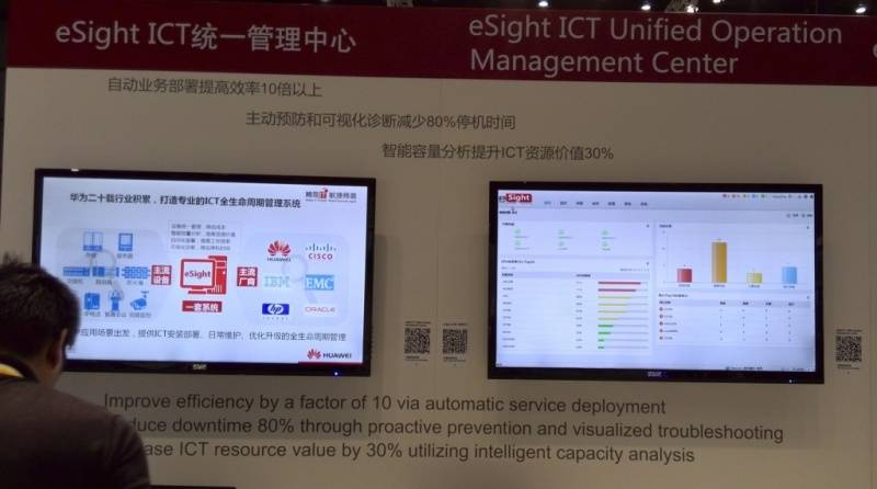 华为eSight ICT统一运维系统亮相HCC 吸引行业引发热评