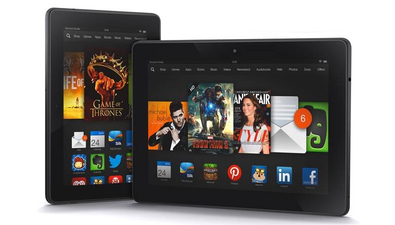 亚马逊发布新一代Kindle Fire HDX系列超震撼平板电脑